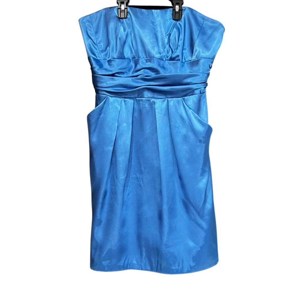 David’s Bridal Strapless Dress